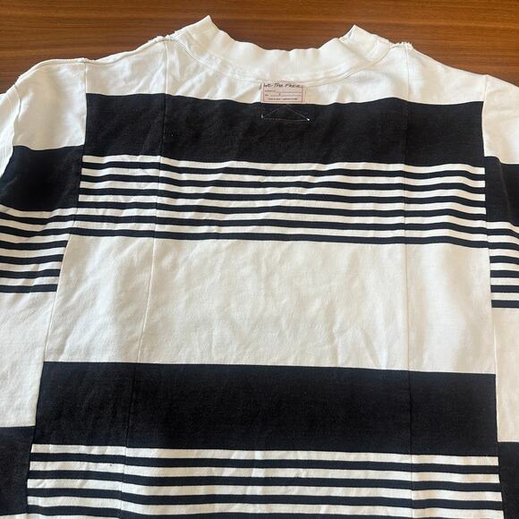 Free People We the Free Off the Shelf Reversible Oversized Maxi Sweatshirt Small - Picture 8 of 10